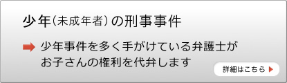 少年（未成年者）の刑事事件